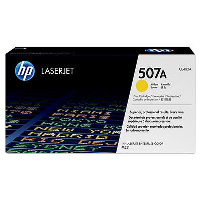 TONER HP Laserjet 507A Toner Amarillo 6000 páginas
