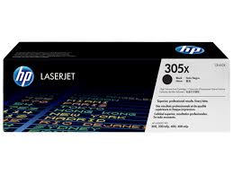TONER HP Color Laserjet Pro 300/400 Toner Negro 305X. Paginas 4.000
